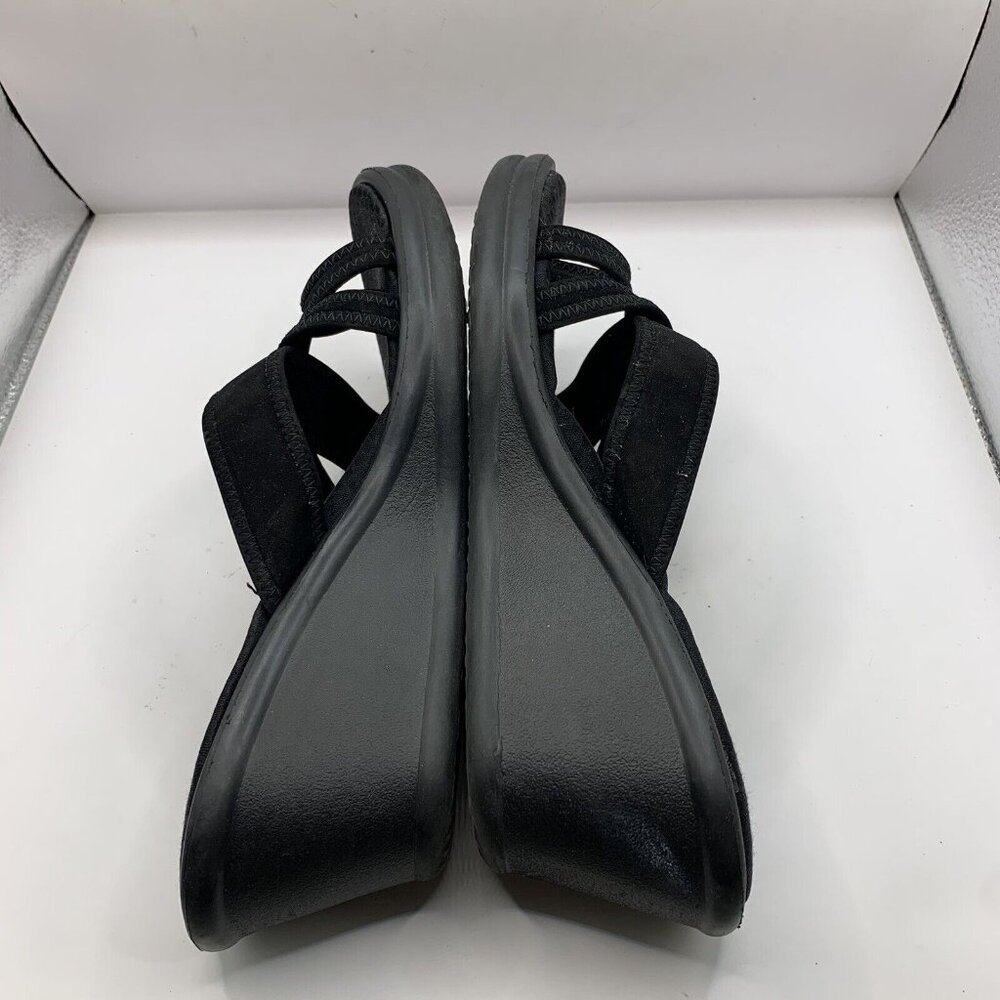 Skechers Women’s Rumblers Young at Heart Sandals Y2K 90’s Foam Black Size 9 - Picture 9 of 9